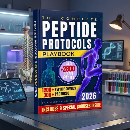 The Complete Peptide Protocols Playbook - Duo Bundle (2 Copies + Gift)