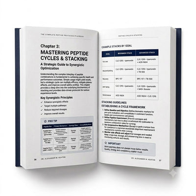 The Complete Peptide Protocols Playbook - Duo Bundle (2 Copies + Gift)
