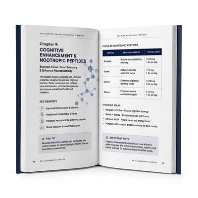The Complete Peptide Protocols Playbook - Duo Bundle (2 Copies + Gift)